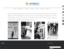 Tablet Screenshot of ambestmedia.com